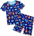 babee Reshinee Bamboo Viscose Toddler Boys Pajamas Set, Short Sleeve Kids by babeeReshinee