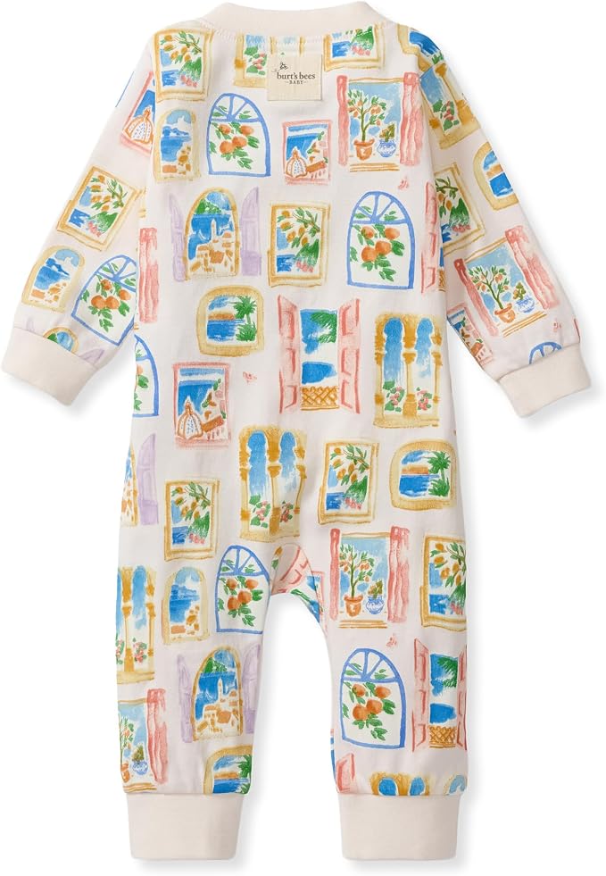 Burt's Bees Baby Unisex Sleep and Play Pajama, Footless One-Piece Zipper PJ | - Image 2