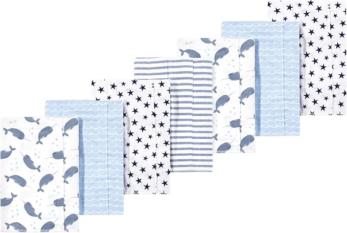 Luvable Friends Hudson Baby Flannel Burp Cloths 7pk by Luvable+Friends