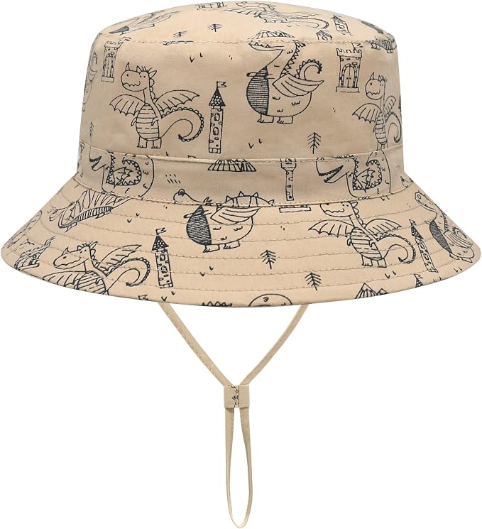 Baby Sun Hat Baby Boy Hats Toddler Hat UPF 50+ Bucket Hat - Image 2