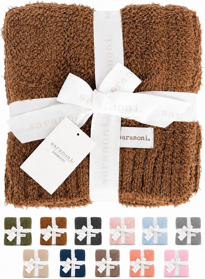 Saranoni Bamboni Baby Blanket Breathable Bamboo Soft Security Taupe Mini | by SaranoniLuxuryBlankets