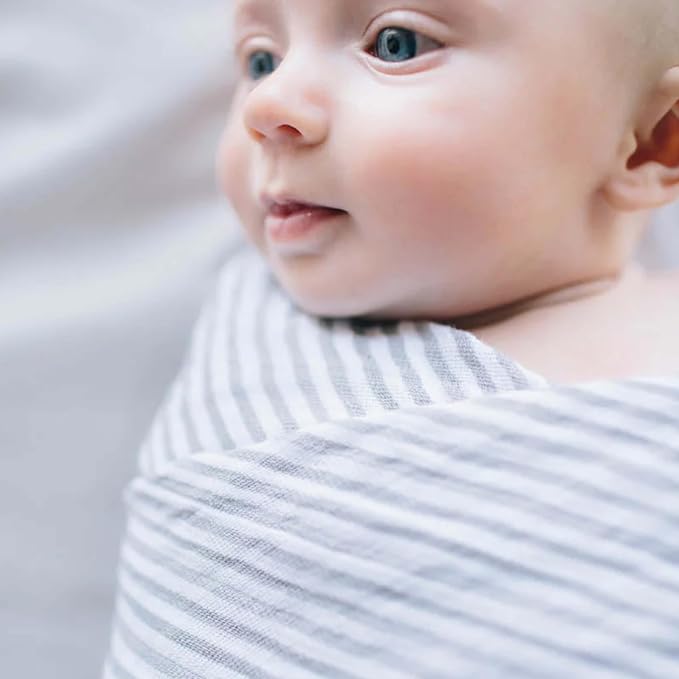 Little Unicorn Premium Cotton Swaddle Baby Blanket | Breathable Fabric | - Image 9