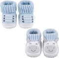 Newborn Knit Booties Soft Baby Sock Boots by DUONITITI