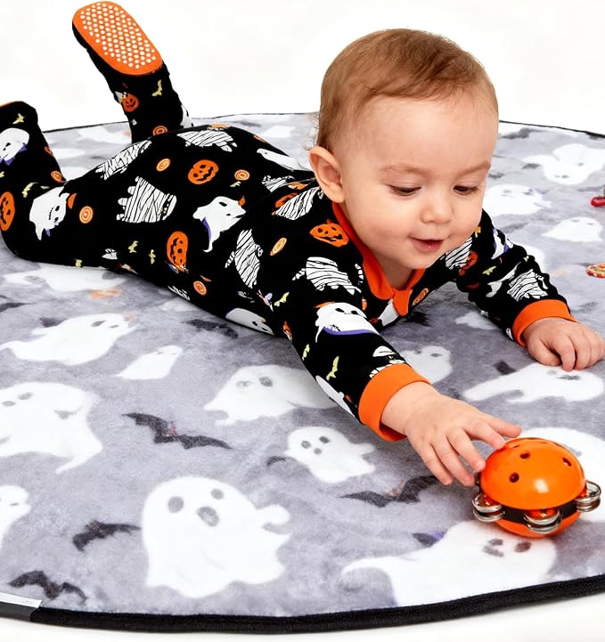 uideazone Baby Girls Footed Pajamas, Zip Sleeper - Image 8