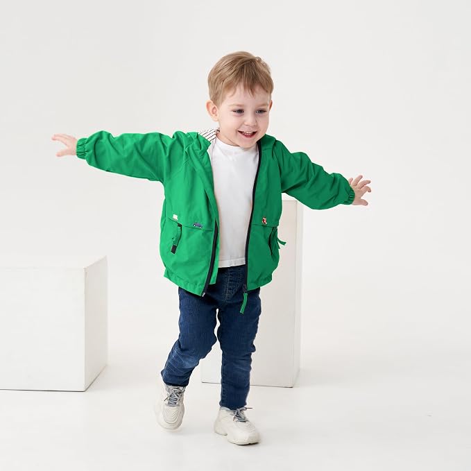 Volunboy Toddler Boys Spring Windbreaker Lightweight Jacket | baby boy - Image 2
