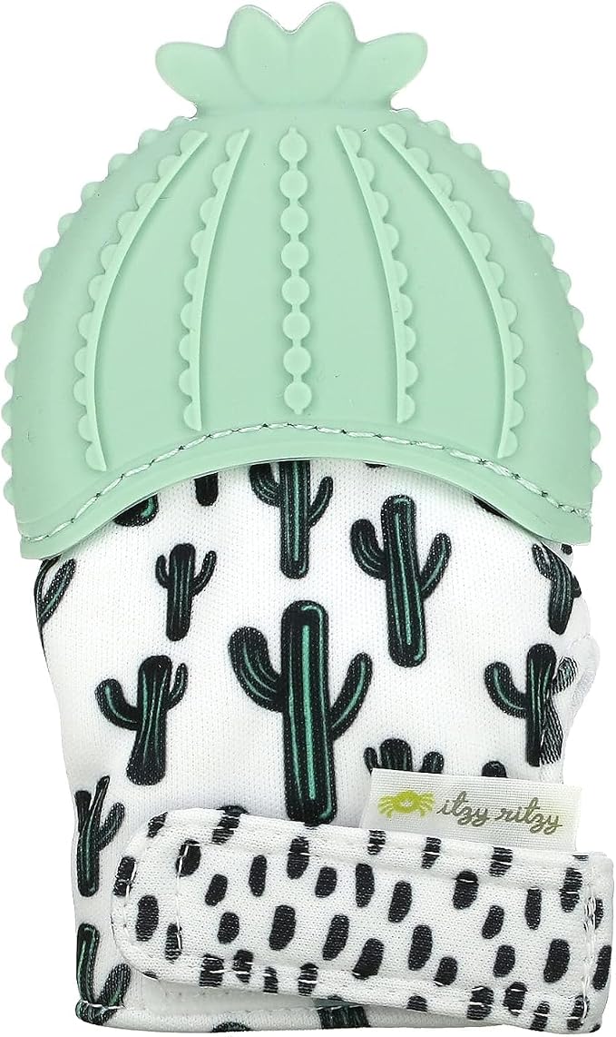 Itzy Ritzy Silicone Teething Mitt, Soothing Infant Teething Mitten by Unknown