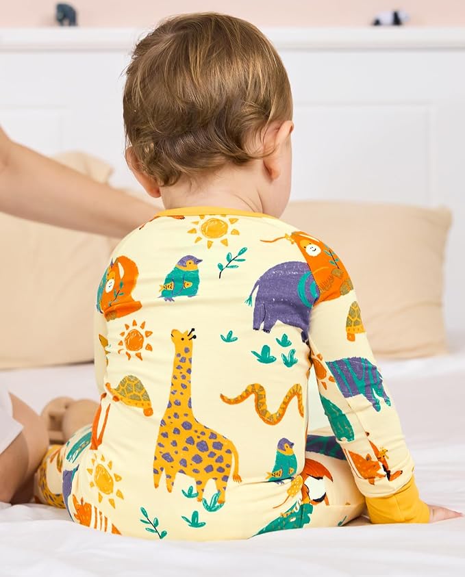 babee Reshinee Bamboo Viscose Baby Footie Pajama, Zipper Sleeper Boys Girls - Image 7