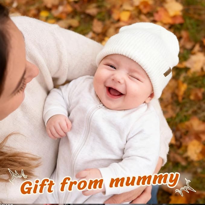 DANMY Infant Toddler Beanie Kint Hat Baby Boys Girls Beanies Kids Winter Hats - Image 2