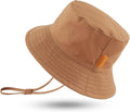 JANGANNSA Cotton Baby Sun Hat Infant Toddler Boys Girls Bucket Hats Summer Sun by JANGANNSA