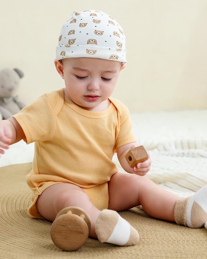 Baby Bodysuit and Pant Set Cotton Ribbed Mix Infant Girl Clothes | Unisex - Image 2