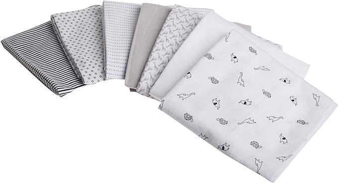 Simple Joys by Carter's Unisex Babies' Flannel Receiving Blankets - Image 2