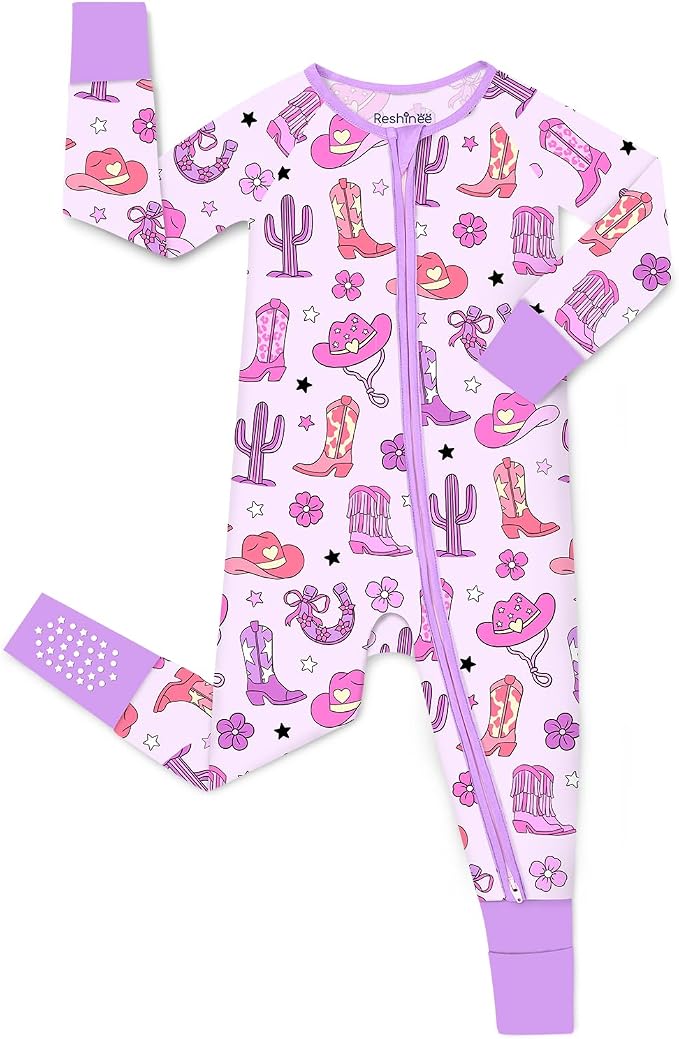 babee Reshinee Viscose Derived from Bamboo Baby Footie Pajamas Convertible by babeeReshinee