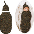 Camo Swaddle Blankets Soft Receiving Blanket Baby Swaddle Wrap by Figtihw