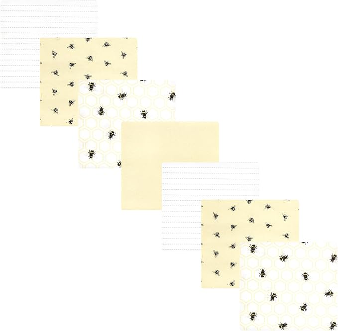 Hudson Baby Unisex Baby Cotton Flannel Receiving Blankets Bundle, Honey Bee by HudsonBaby