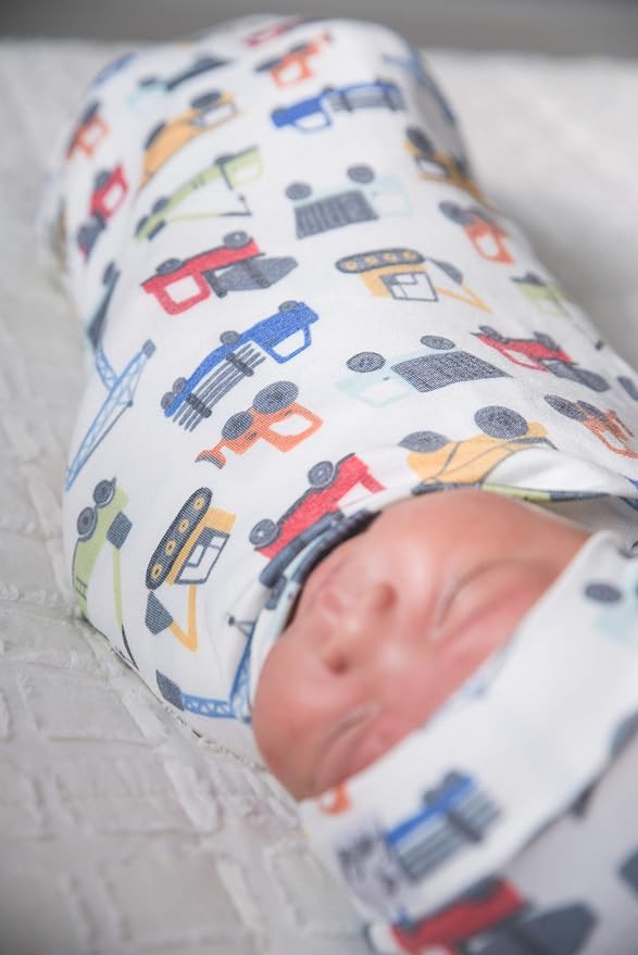 Copper Pearl Swaddle Blankets for Newborns | Soft Stretchy Receiving Blankets - Image 9