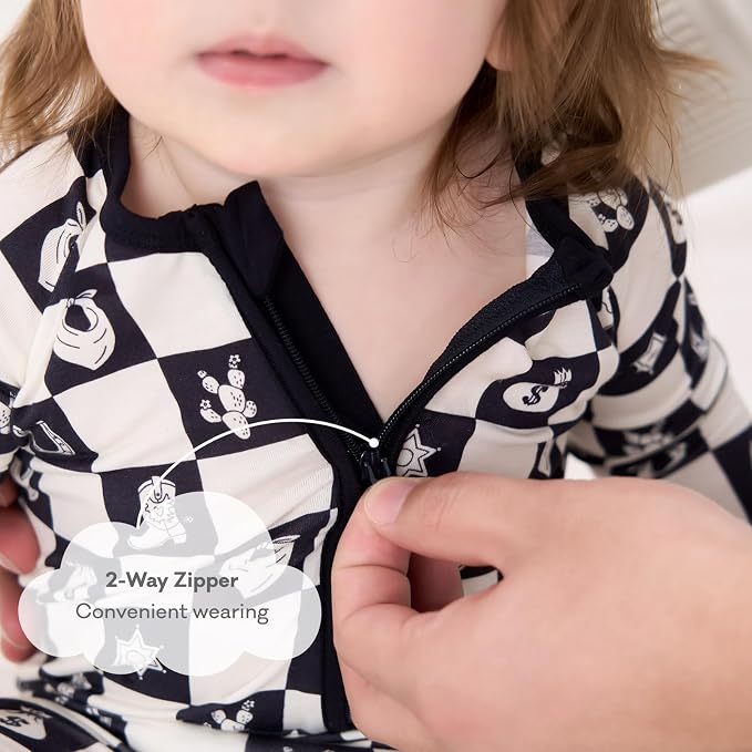 pureborn Baby Sleeper Viscose from Bamboo Zipper Footies Pjs 0-24 Months | - Image 2