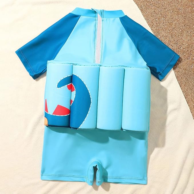 Kids Boys Girls Floatation Swimsuit - Image 4