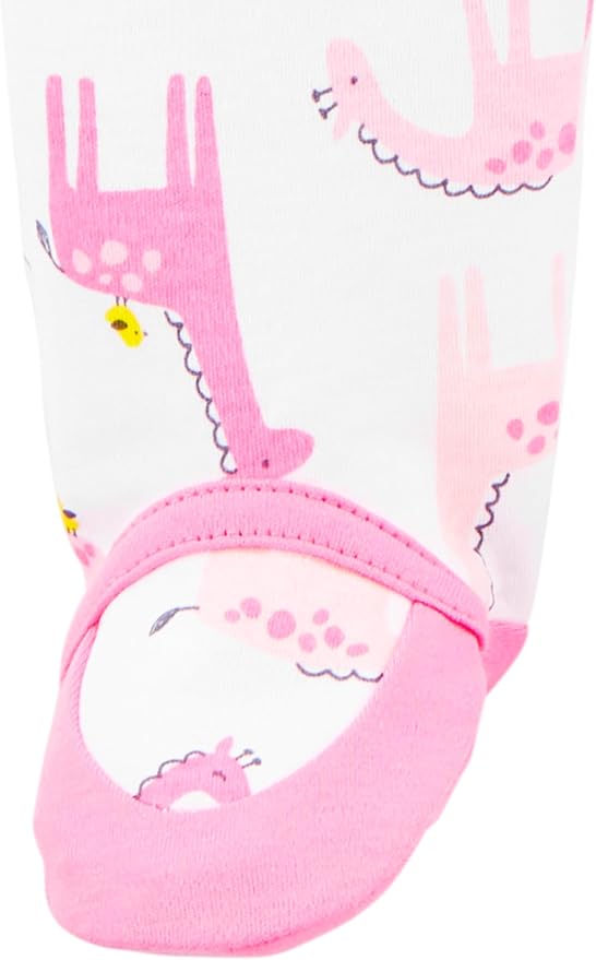 Simple Joys by Carter's Baby Girls' Cotton Footed Sleep and Play - Image 4
