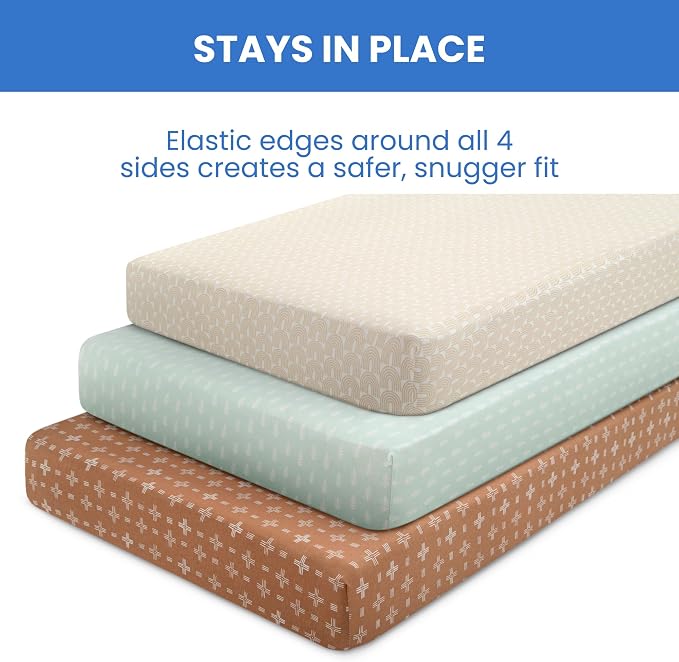 Delta Children Fitted Crib Sheets - Image 7