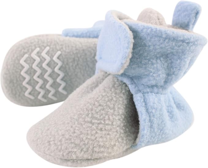 Hudson Baby Unisex-Baby Cozy Fleece BootiesSlipper Sock by HudsonBaby