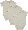 Hanes Baby Pure Comfort Short Sleeve Bodysuits, Infant Bodysuits, Boys & Girls by Hanes