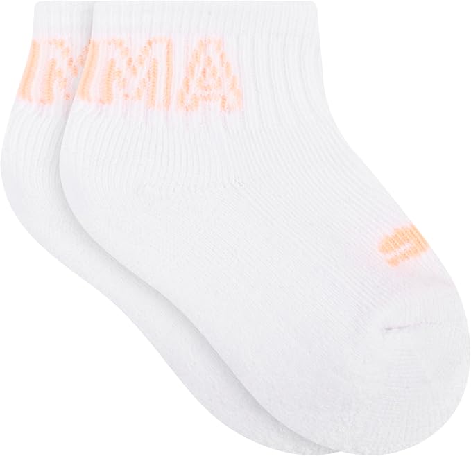 PUMA Unisex Baby 6-pack Infant Anklet Socks, Extra Cushion & Comfort-toe - Image 4