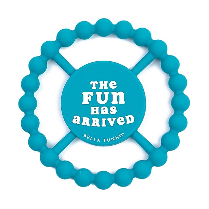 Baby Teether by Bella Tunno, Silicone Teethers for Babies 3-6 months, 6-12 months, Baby Toys, Pacifier, Teething Relief, Boys, Girls, Fun Has Arrived