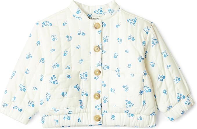 Amazon Essentials x Sofia Grainge Baby Girls' Cotton Sateen Lightweight Printed by AmazonEssentials