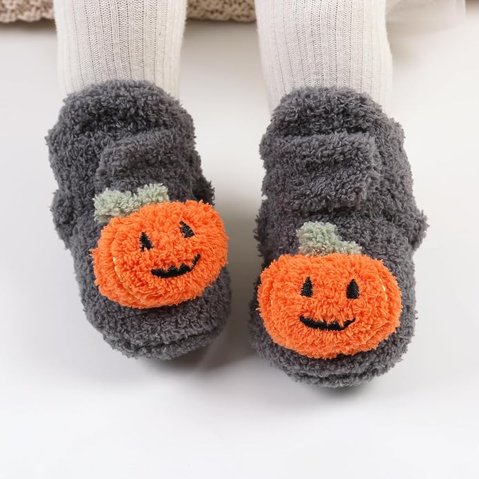 Baby Booties Cozy Fleece Slippers Soft Baby Shoes - Image 2