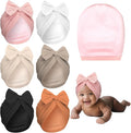 6 Pcs Newborn Satin Bonnet for Infant Months by Bunnycool