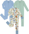Jimonda Unisex Baby Zipper Footies Pajamas 3-Pack by JimondaBaby