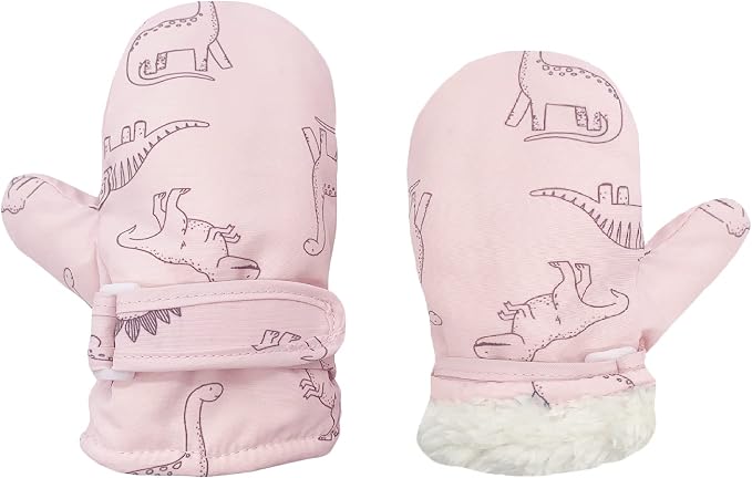 Toddler Gloves Kids Mittens Winter Warm Lined Fleece Gloves Waterproof Snow - Image 3