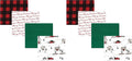 Hudson Baby Unisex Baby Cotton Flannel Receiving Blankets, Christmas Scene by HudsonBaby