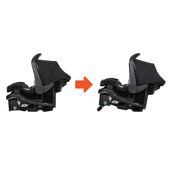 Baby Trend Passport® Seasons All-Terrain Stroller Travel System with EZ-Lift™ PLUS Infant Car Seat, Dash Grey