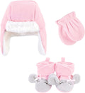 Hudson Baby Baby Hudson Baby Unisex Baby Trapper Hat, Mitten and Bootie Set by HudsonBaby