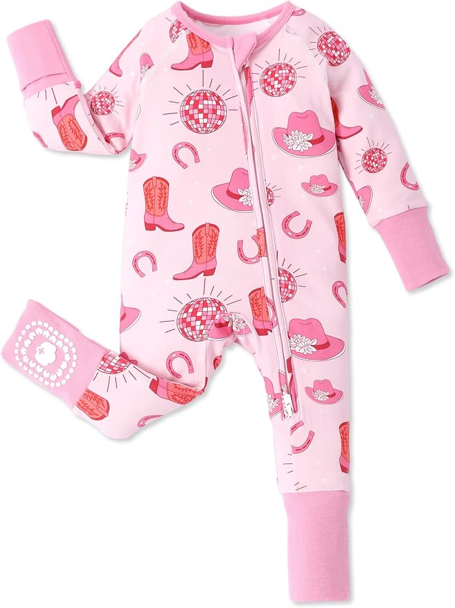 PATPAT Organic Cotton Baby Footie Pajamas by PATPAT