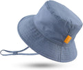 JANGANNSA Cotton Baby Sun Hat Infant Toddler Boys Girls Bucket Hats Summer Sun by JANGANNSA