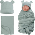 Pesaat Newborn Hospital Hat 0-12Months Preemie Boys Girls Beanie Solid Infant by Pesaat