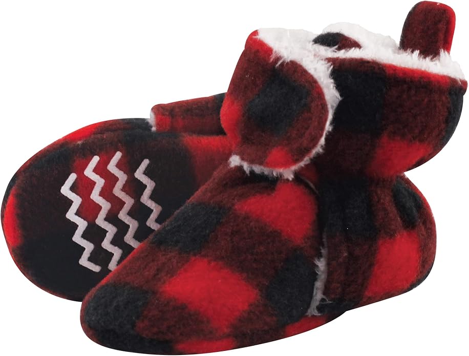 Hudson Baby Baby Animal Fleece Booties 2-pack - Image 3