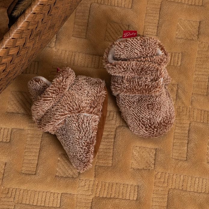 Sawimlgy Newborn Infant Baby Girl Boy Cotton Booties Stay On Sock Slippers Soft - Image 4