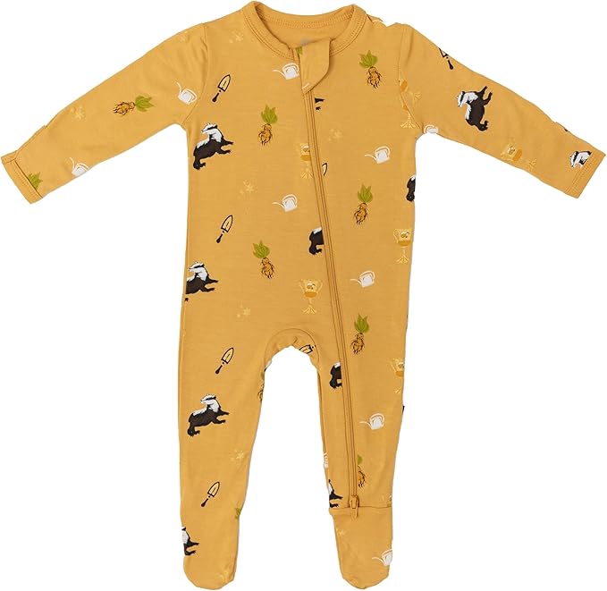 KYTE BABY Infant and Toddler Dual Zipper Footie, Ultra-Soft Rayon Made From by KYTEBABY