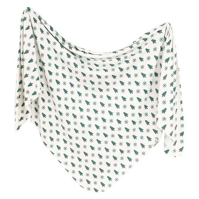 Copper Pearl Baby Swaddle Blanket - Premium Knit Baby Blanket, Large Soft Stretchy Receiving Blankets for Baby Boy and Girl, Swaddles for Newborn, Infant, and Toddler (Alps)