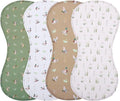 4 PCS Mallard Duck Baby Burp Cloth Muslin Duck Hunting Spit up Rag | Absorbent by Guiqulai