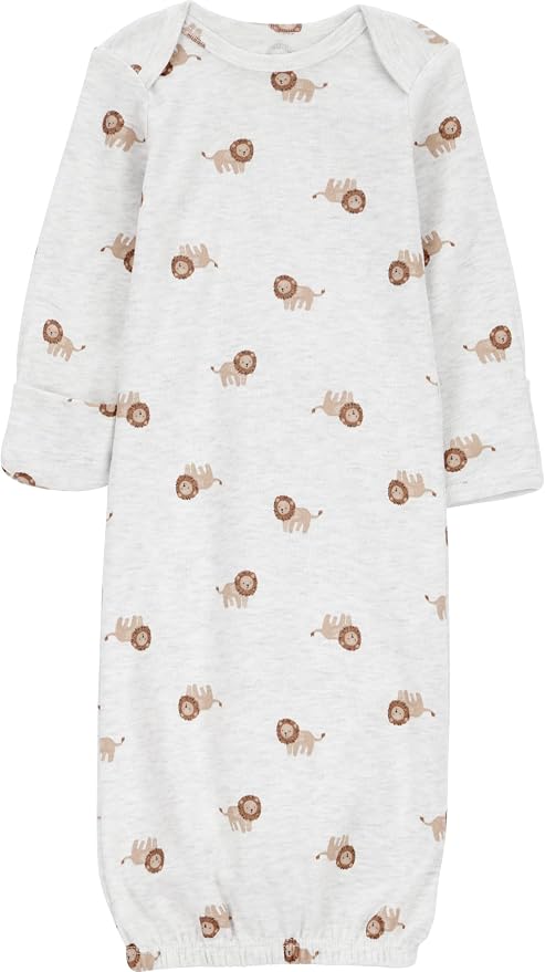 Simple Joys by Carter's Baby Boys 3-pack Cotton Sleeper Gown - Image 2