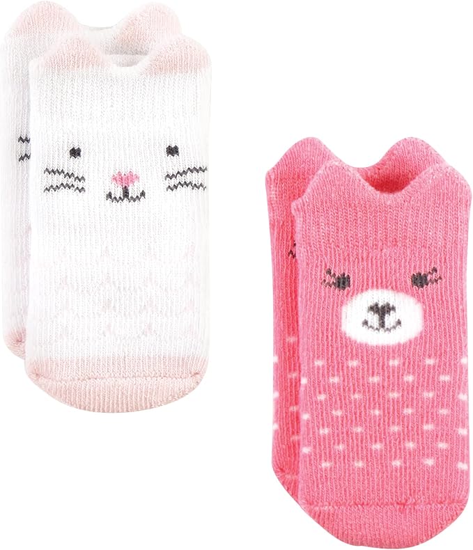 Hudson Baby Baby 8-pack Cotton Rich Newborn and Terry Socks - Image 3