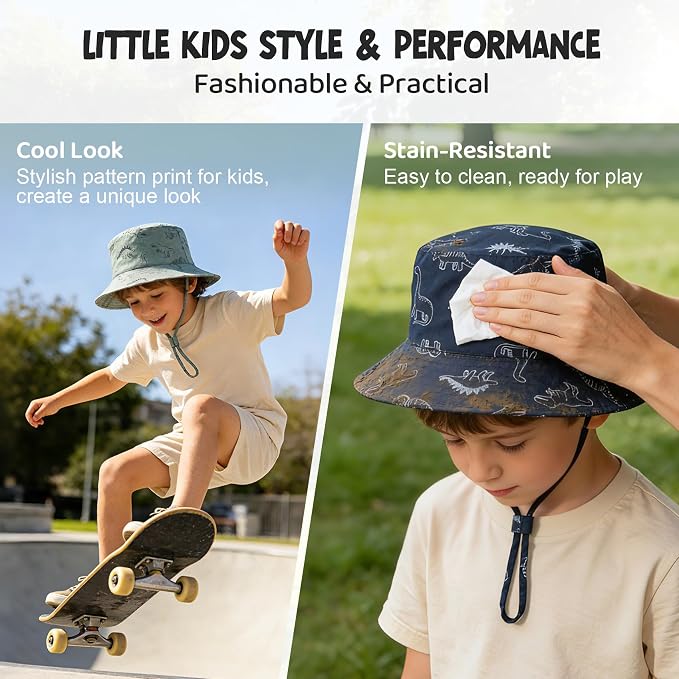 Durio 2-Pack Baby Bucket Hat - Image 6