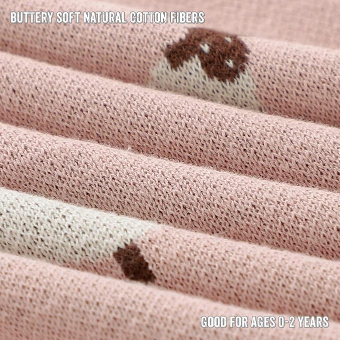 Luxury Knit Baby Receiving Blanket - Image 5