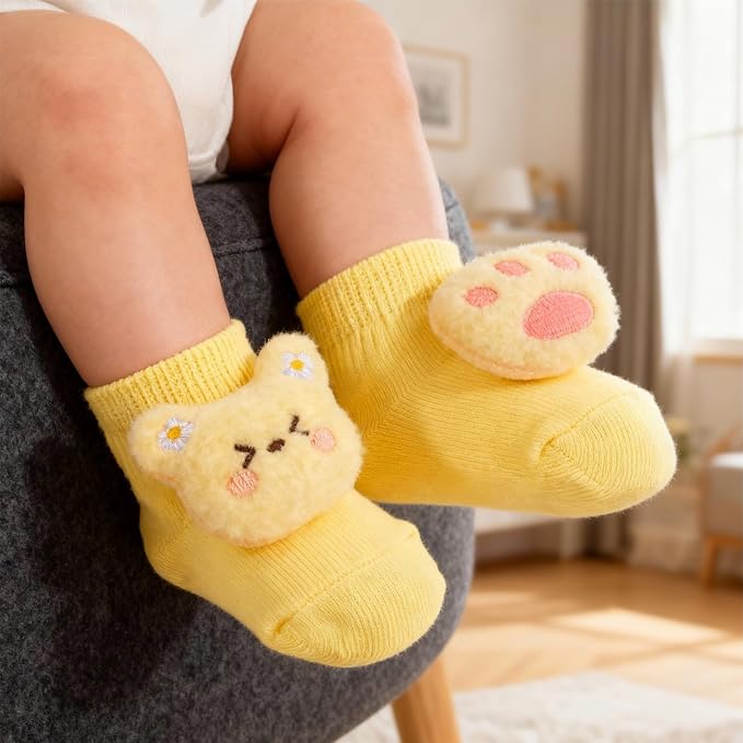 Baby Socks Non-Slip Grips for Babies - Image 2