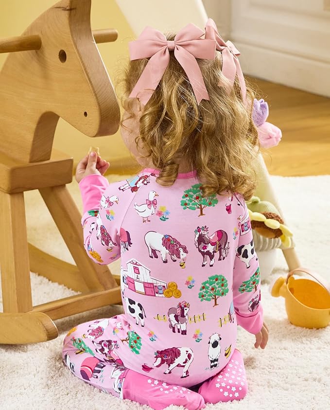 babee Reshinee Viscose derived from bamboo Baby Pajamas Convertible Footie - Image 5