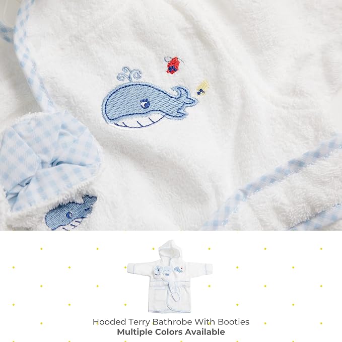Spasilk 100% Cotton Hooded Terry Bathrobe - Image 2